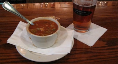 Manhattan Clam Chowser at Bado's Manhattan Clam Chowser at Bado's