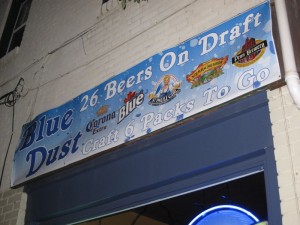 The Sign at Blue Dust The Sign at Blue Dust