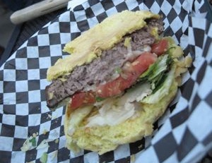 Brett's Cheeseburgher at Bocktown