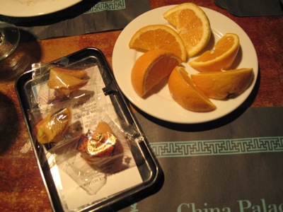 Orange Sliced Bill @ China Palace Orange Sliced Bill @ China Palace