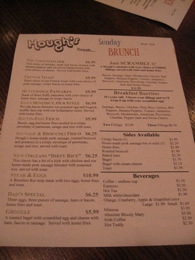 Brunch Menu Brunch Menu