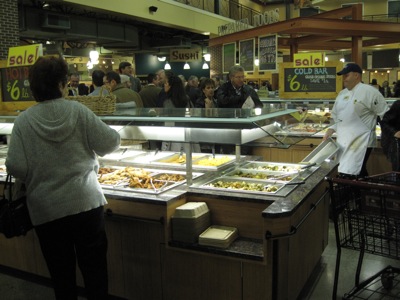 Prepared Food Section at Market District Prepared Food Section at Market District