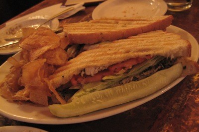 Herbed Chicken Sandwich @ The Bar