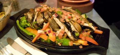 franklin-inn-veggie-fajita Grilled Portobello and Vegetable Fajitas