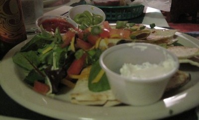 Black Bean Quesadilla